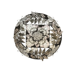 geraniums & cherry tomatoes